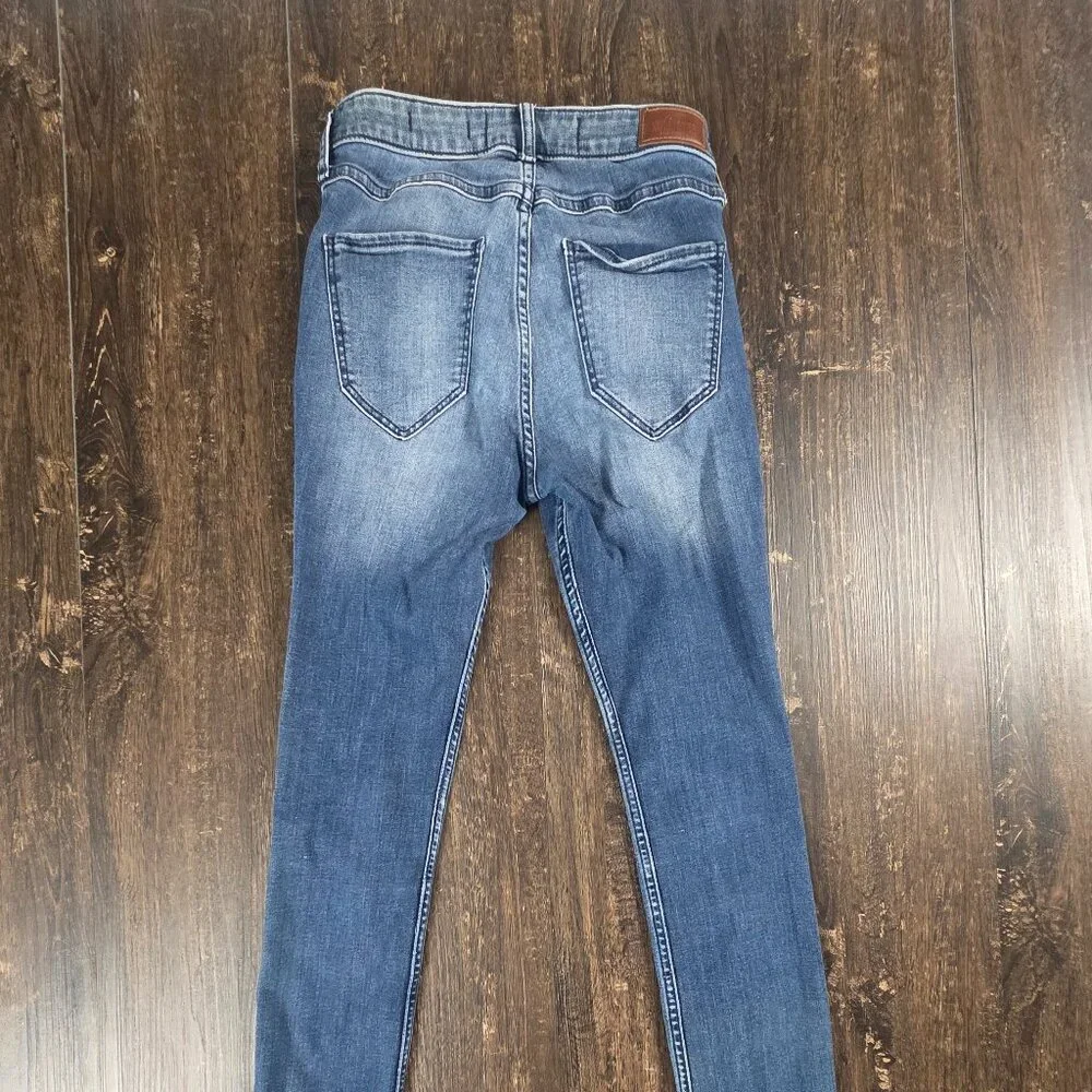 Hollister High Rise‎ Super Skinny Soft Stretch Jeans Sz 3R Long W26 L30